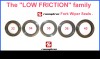 RacingBros Lycan Fox 36mmØ wiper seals (flange) + foam rings